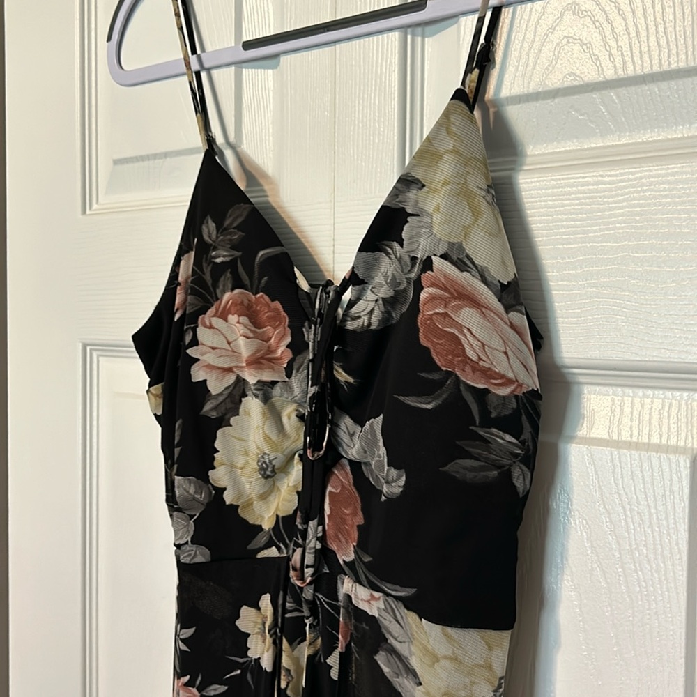 Floral romper dress